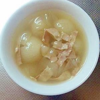 ゴロゴロ玉ねぎスープ